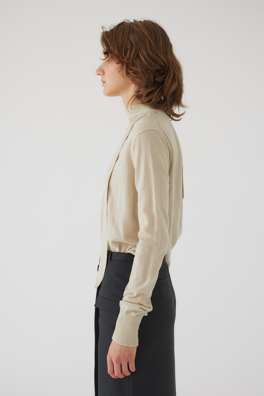 【LIMITED SALE】Classic tie knit L/BEG FREE