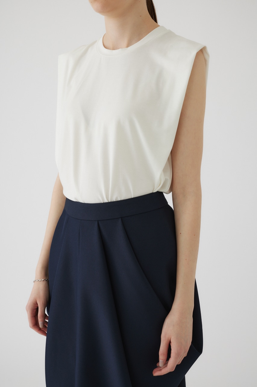 Smooth texture square tops WHT FREE