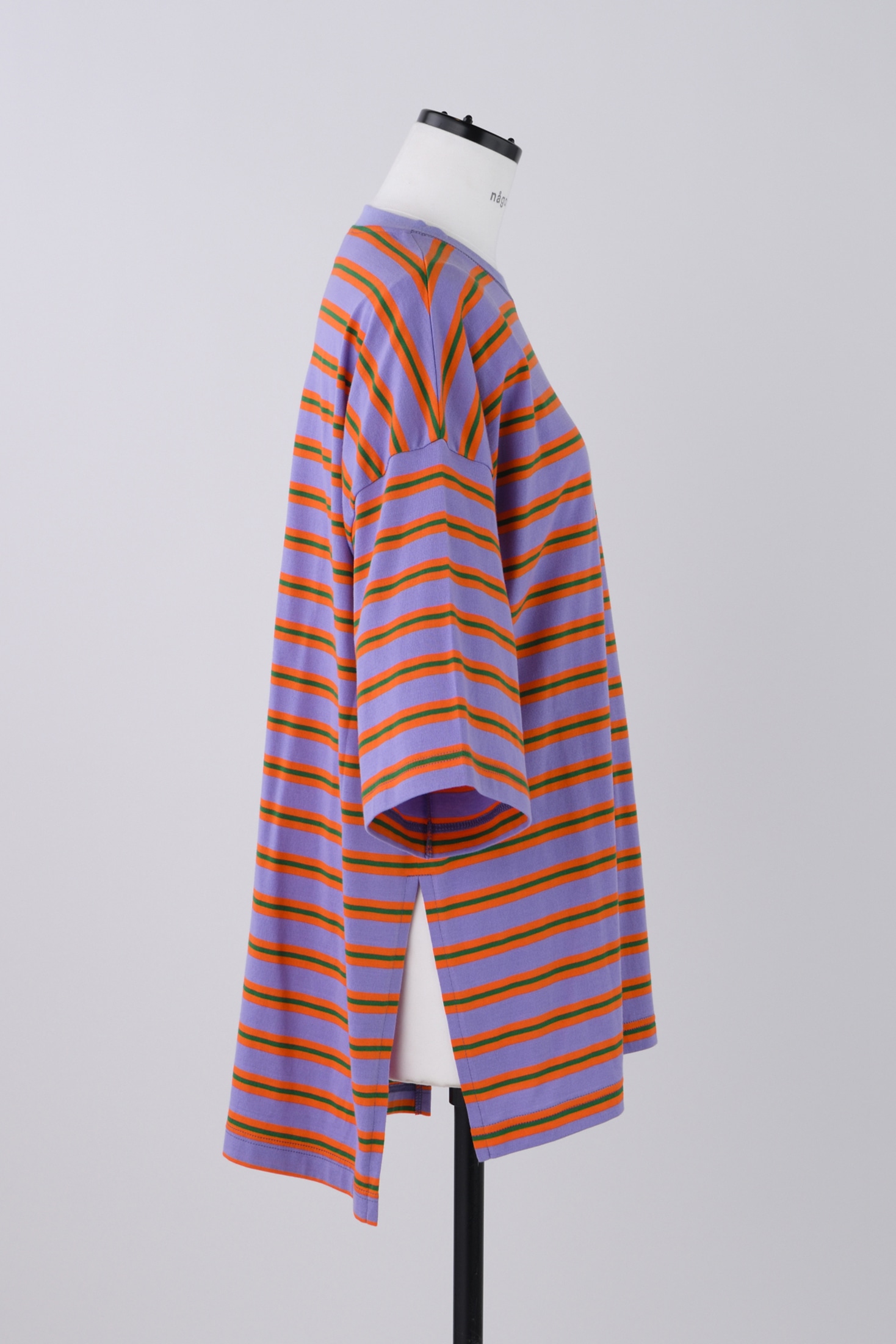 någonstans CO天竺 Combi Tシャツ loose t-shirt｜M｜Peach｜cut and