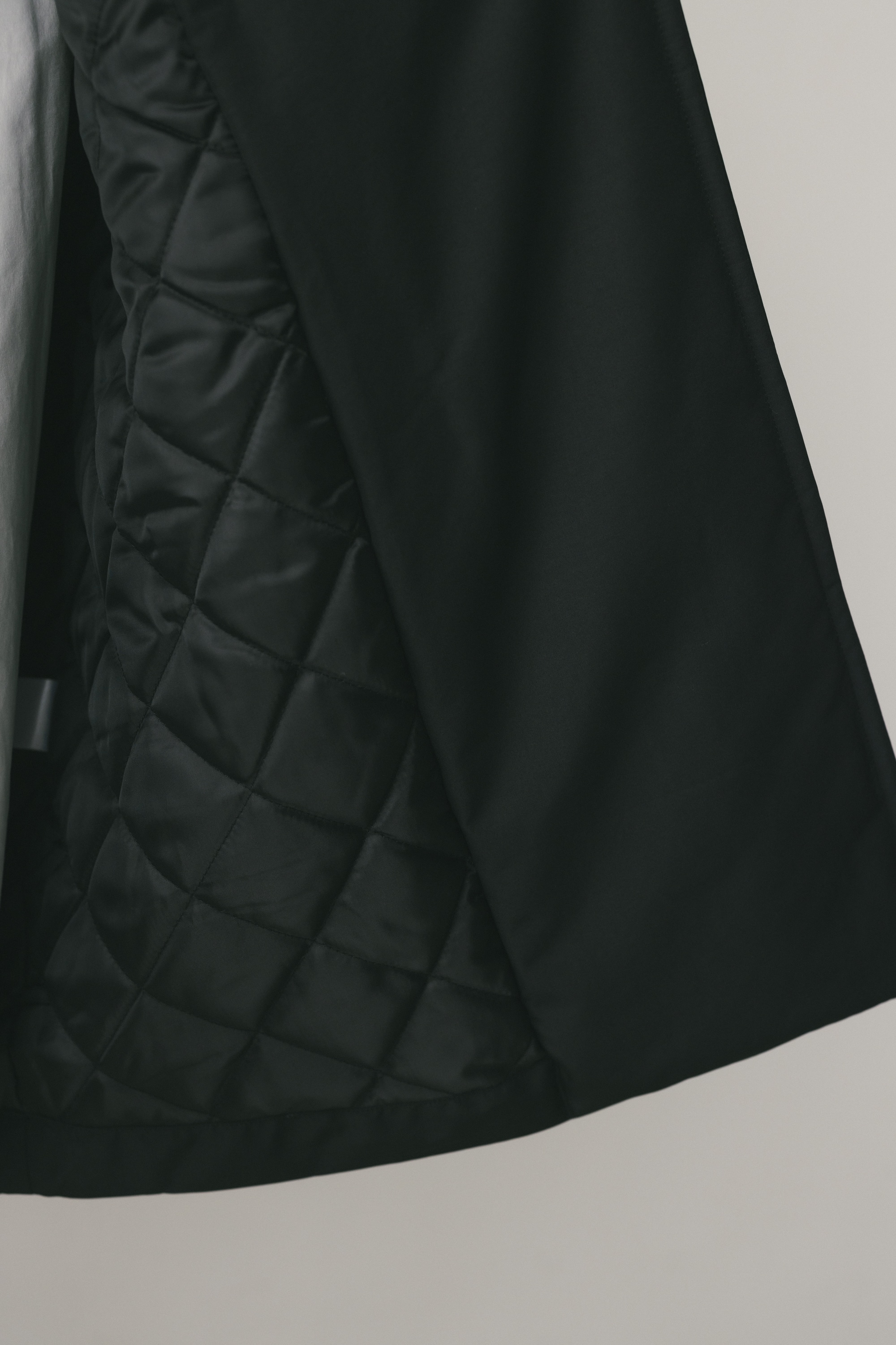 パッファーテーラーコート BLK FREE