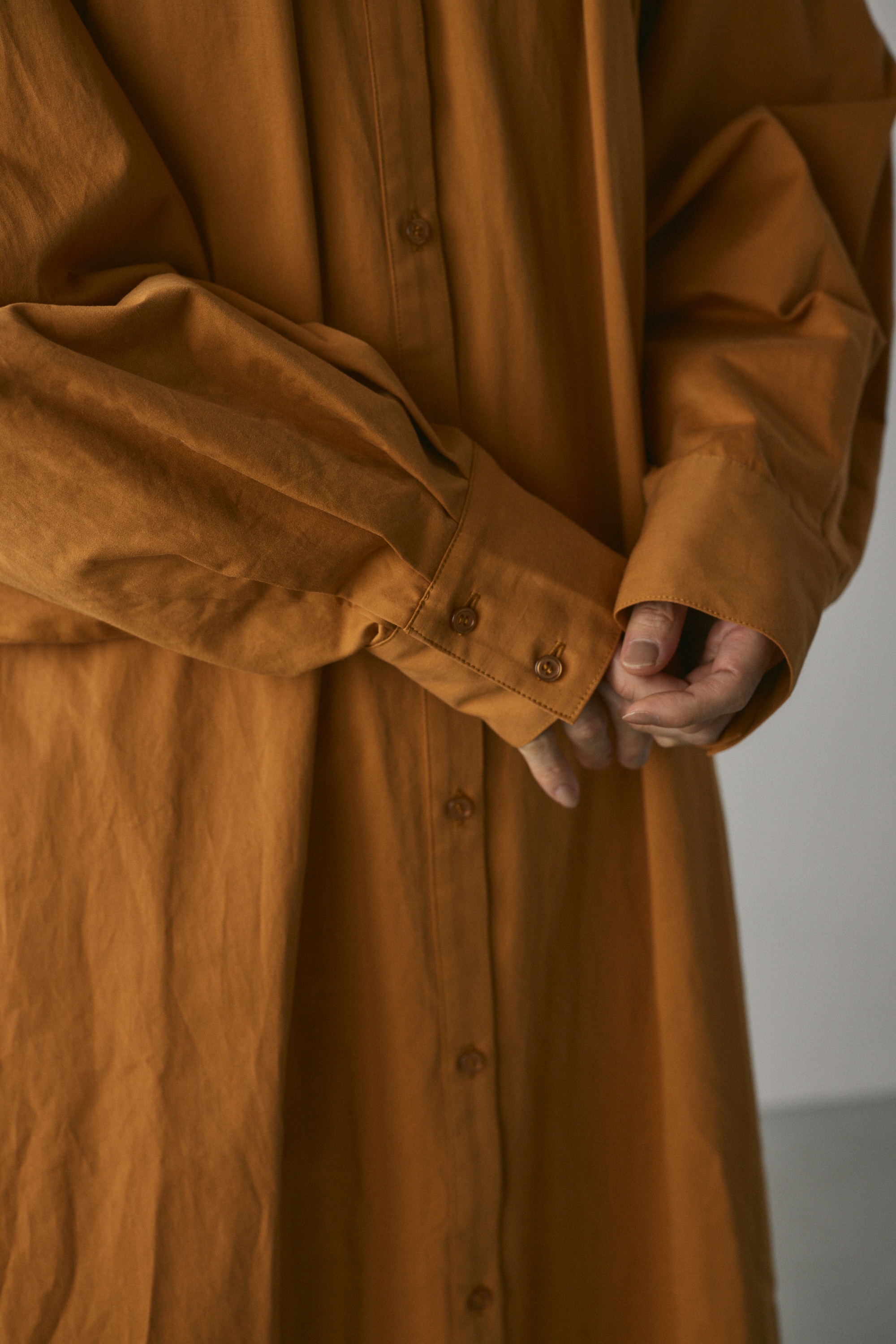 スイッチングシャツワンピース ORG M