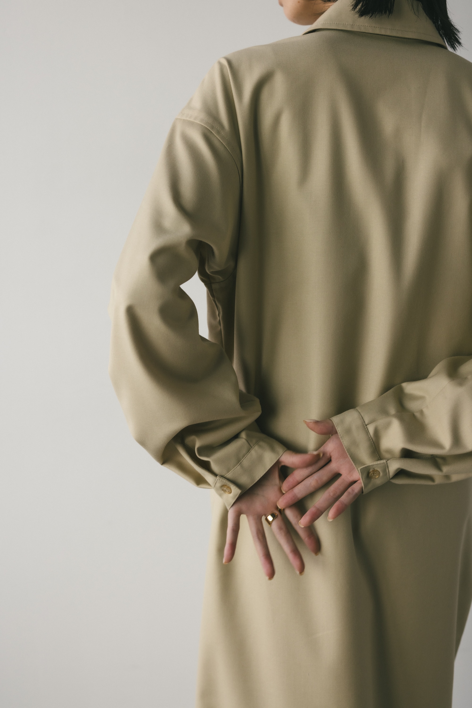 STYLEMIXER | ビッグポケットシャツワンピース (ワンピース(ミニ