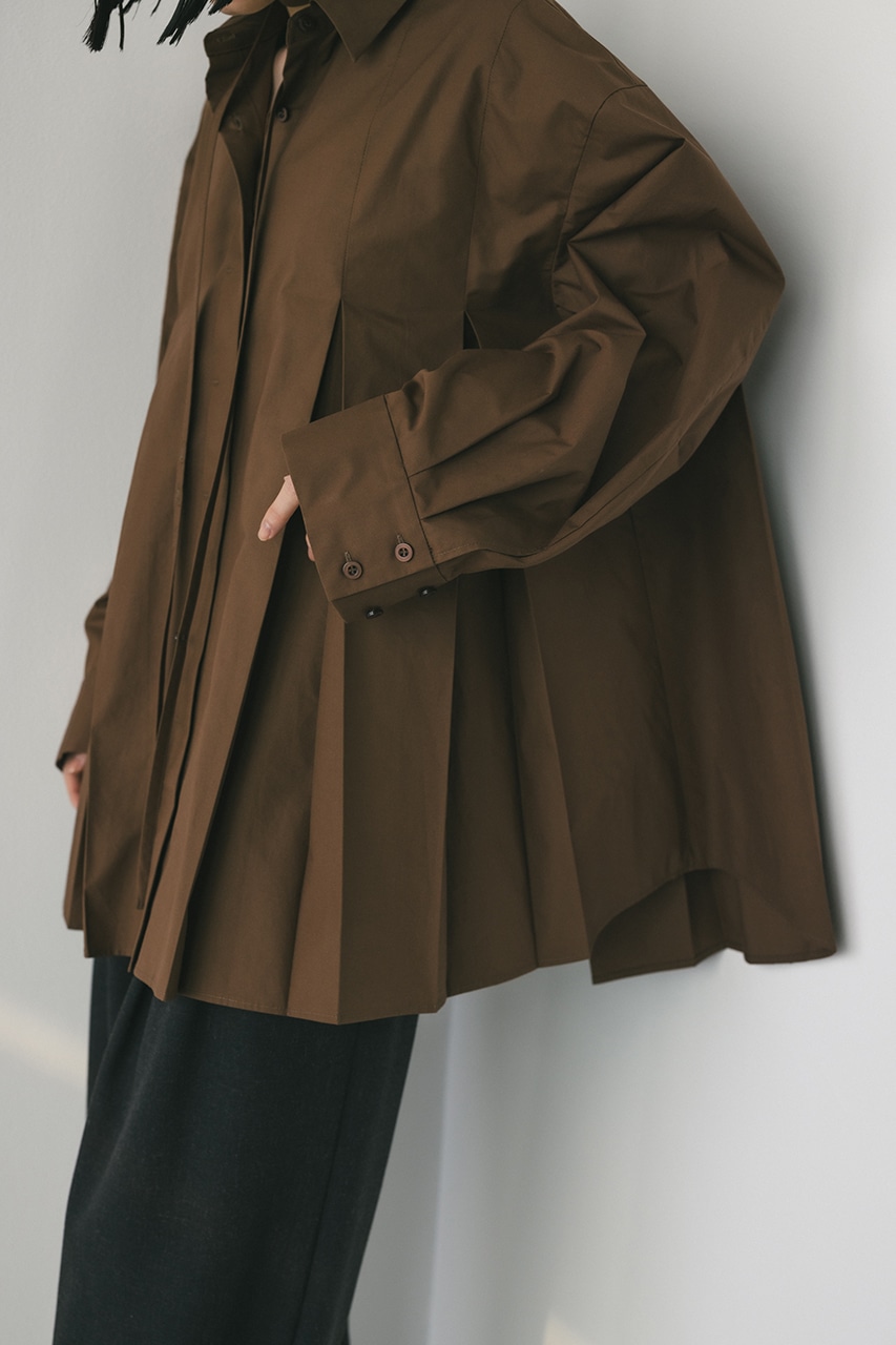 ボックスタックシャツ BRN FREE