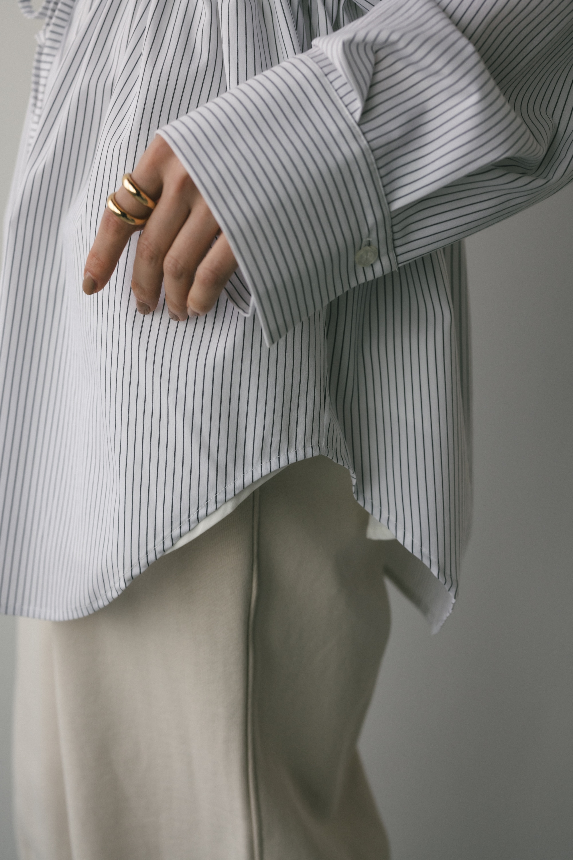 レイヤーコンビシャツ WHT FREE