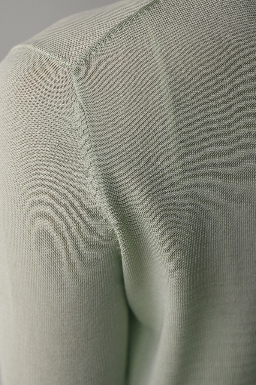 スリットスリーブニット L/GRN FREE