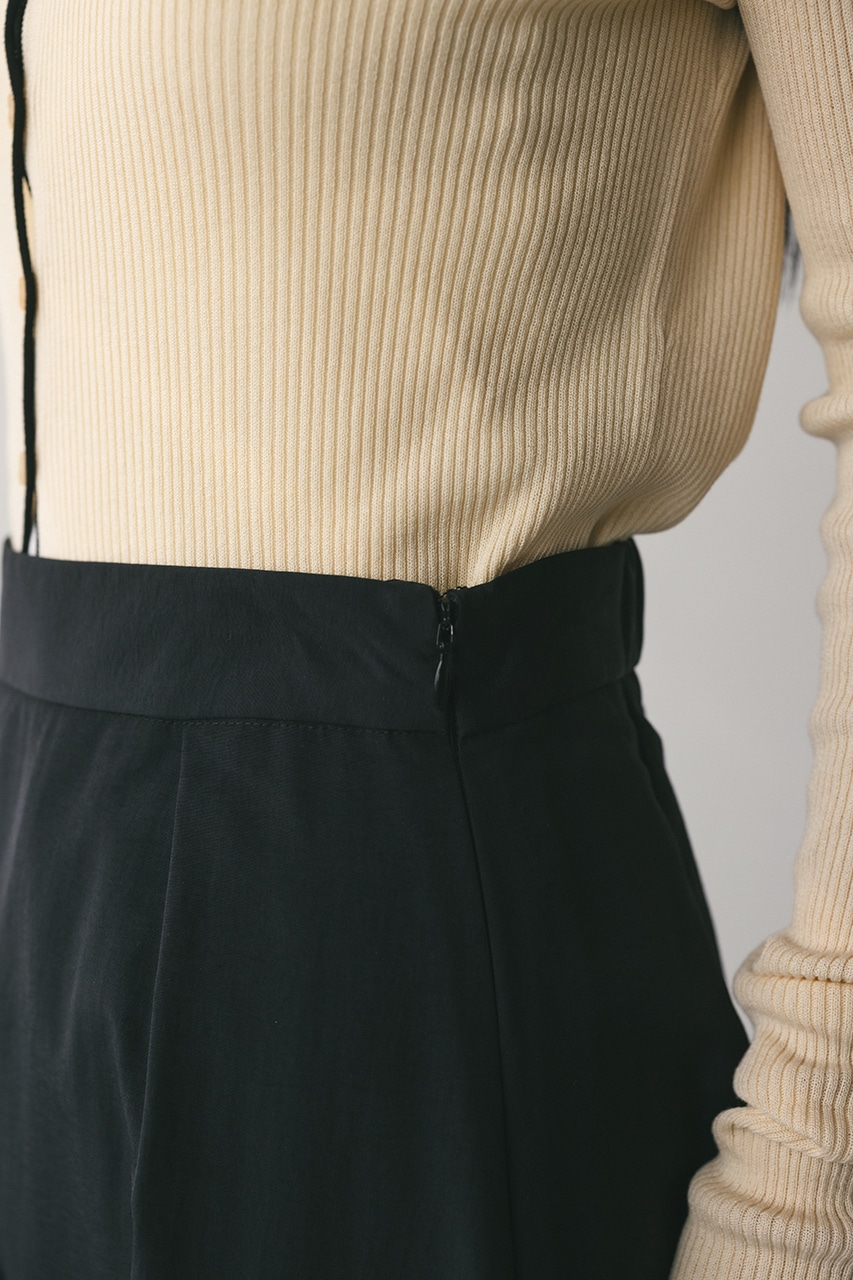 ティアードフレアスカート BLK M