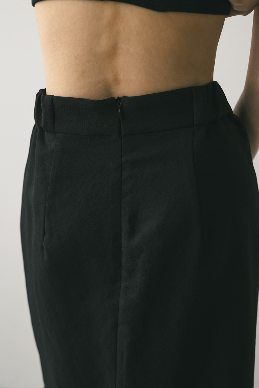 シアーレイヤードスカート BLK M