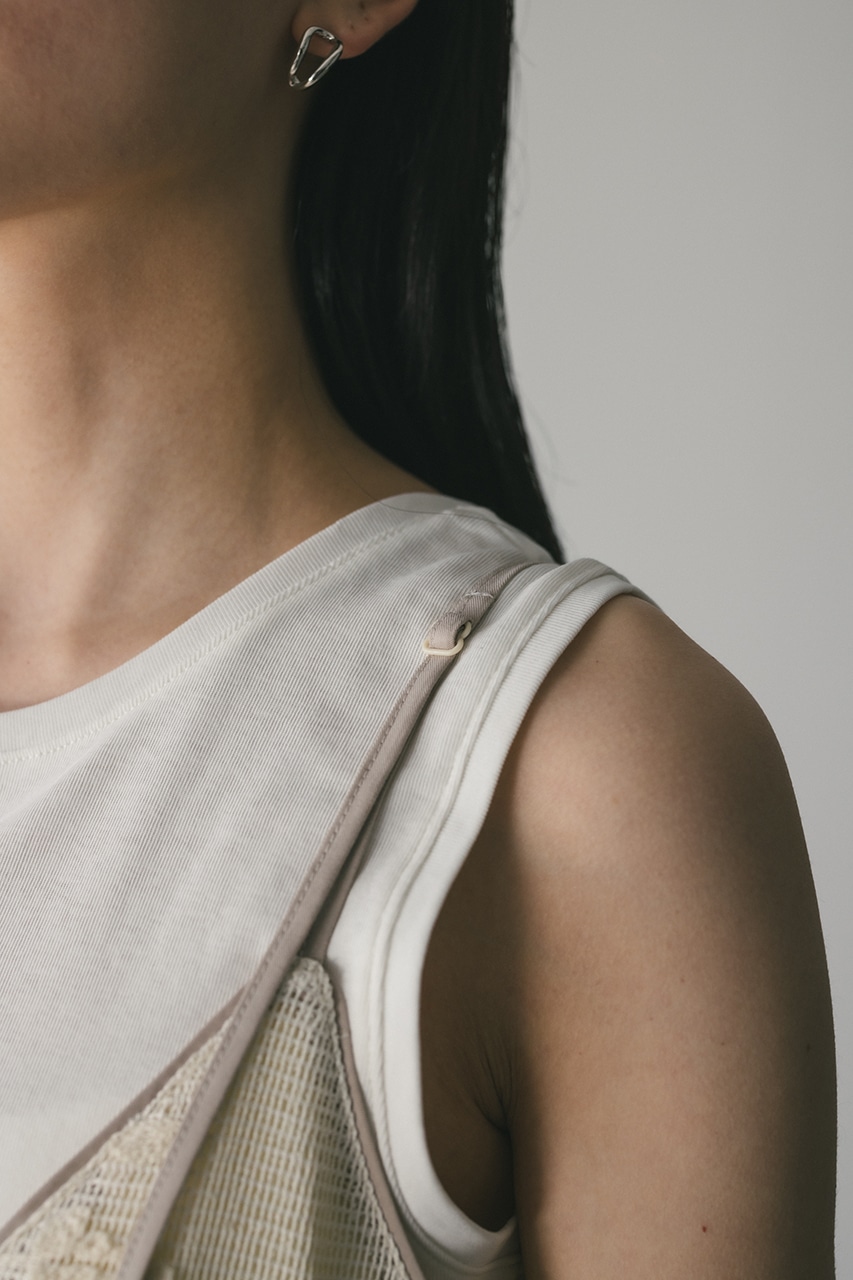 ラティスレースキャミワンピース IVOY S