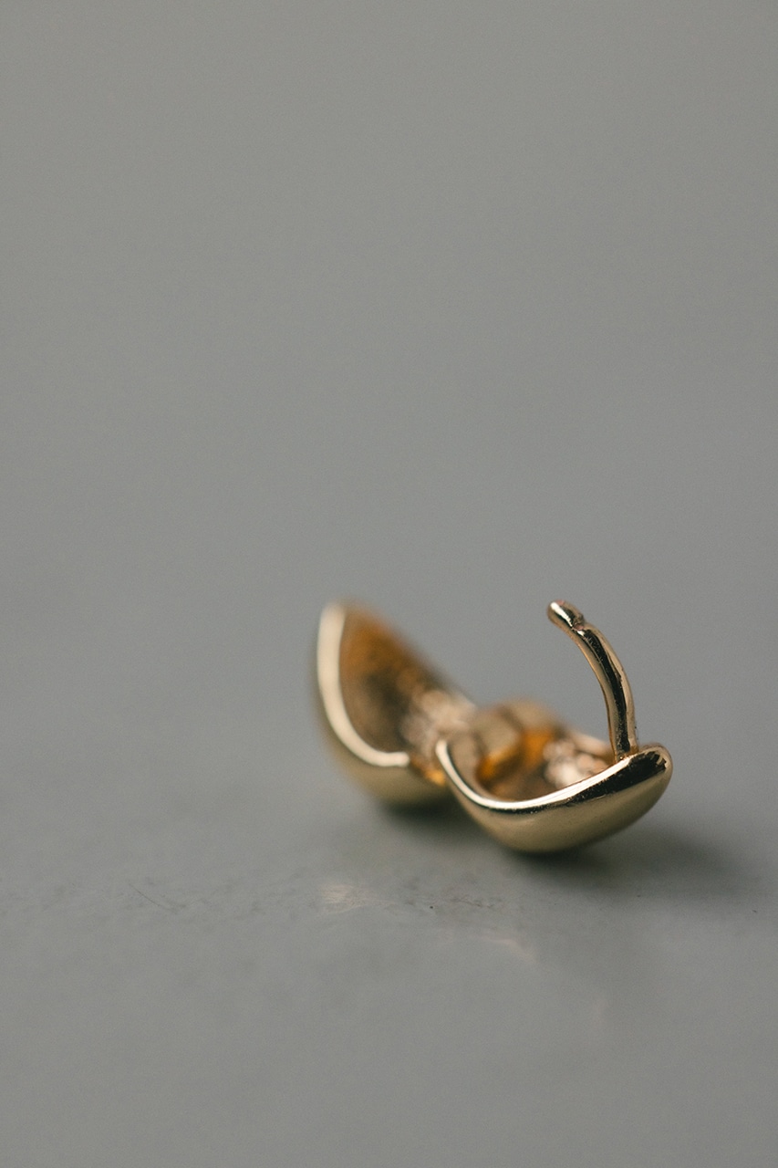 ミニマルクリップピアス GLD FREE