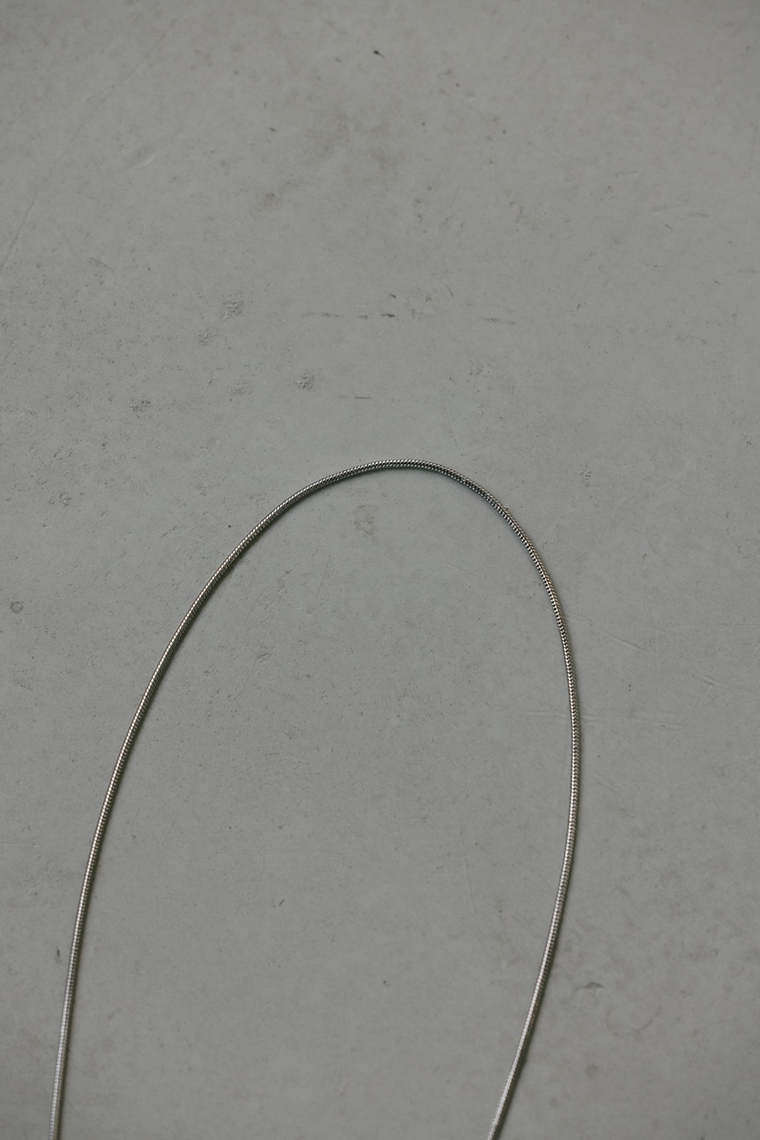 スネイクチェーンスライドネックレス SLV FREE