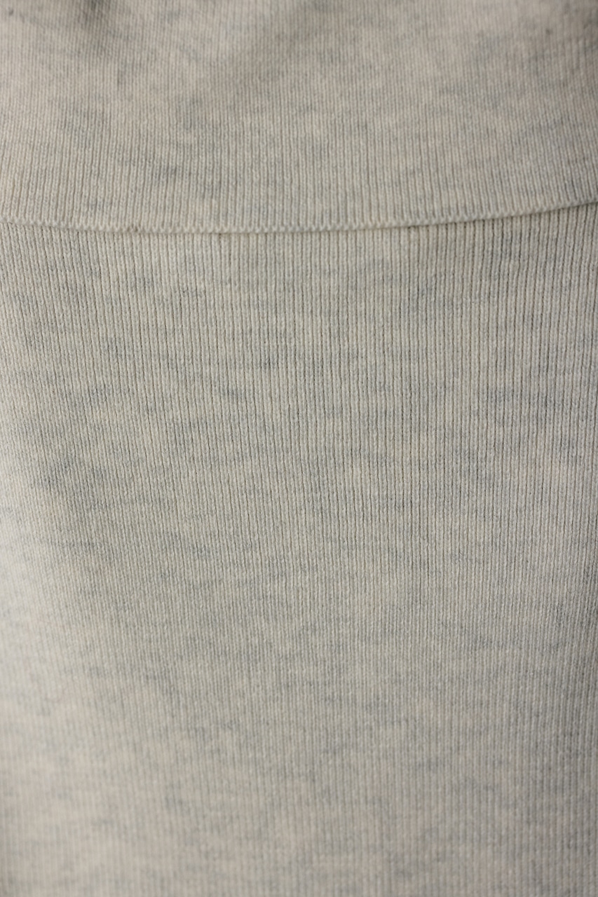 フロントボタンスウェットニット WHT FREE