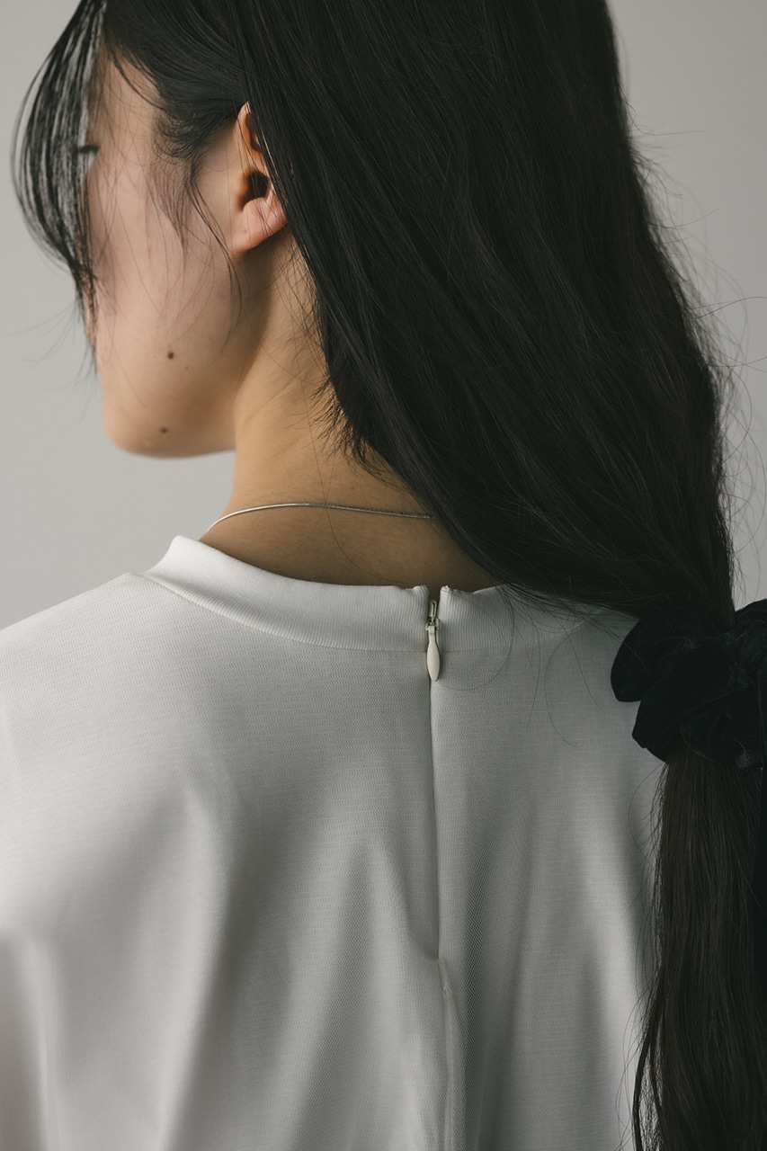 シアーレイヤードルーズT WHT FREE