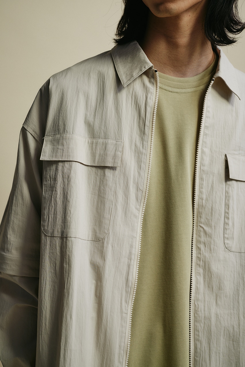 ACTIVE撥水デタッチャブルシャツ IVOY M