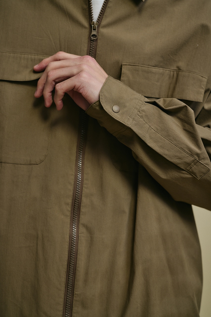 ACTIVE撥水デタッチャブルシャツ KHA M