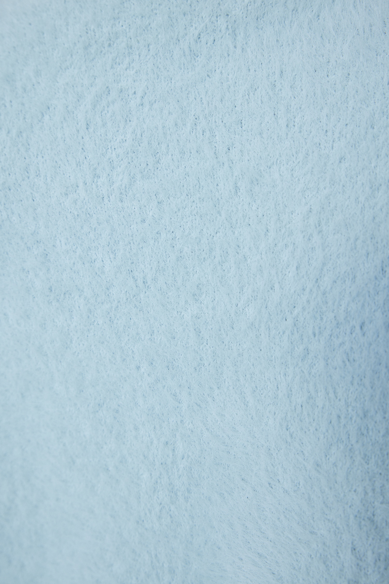 Shaggy cardigan L/BLU FREE