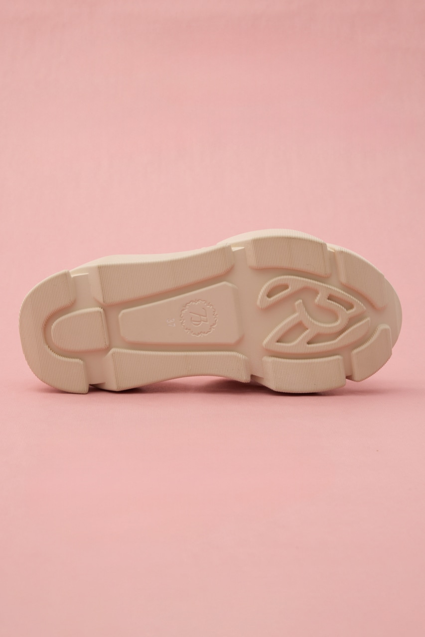 ガボンボリュームサンダル WHT 23.5cm