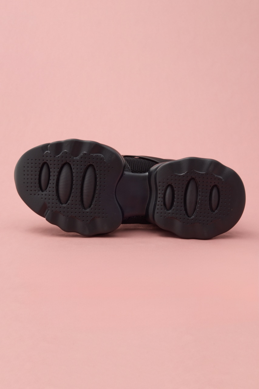 ボストランスボリュームスニーカー BLK 23.5cm
