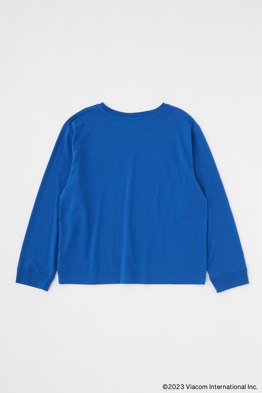MTV LONG SLEEVE Tシャツ BLU FREE