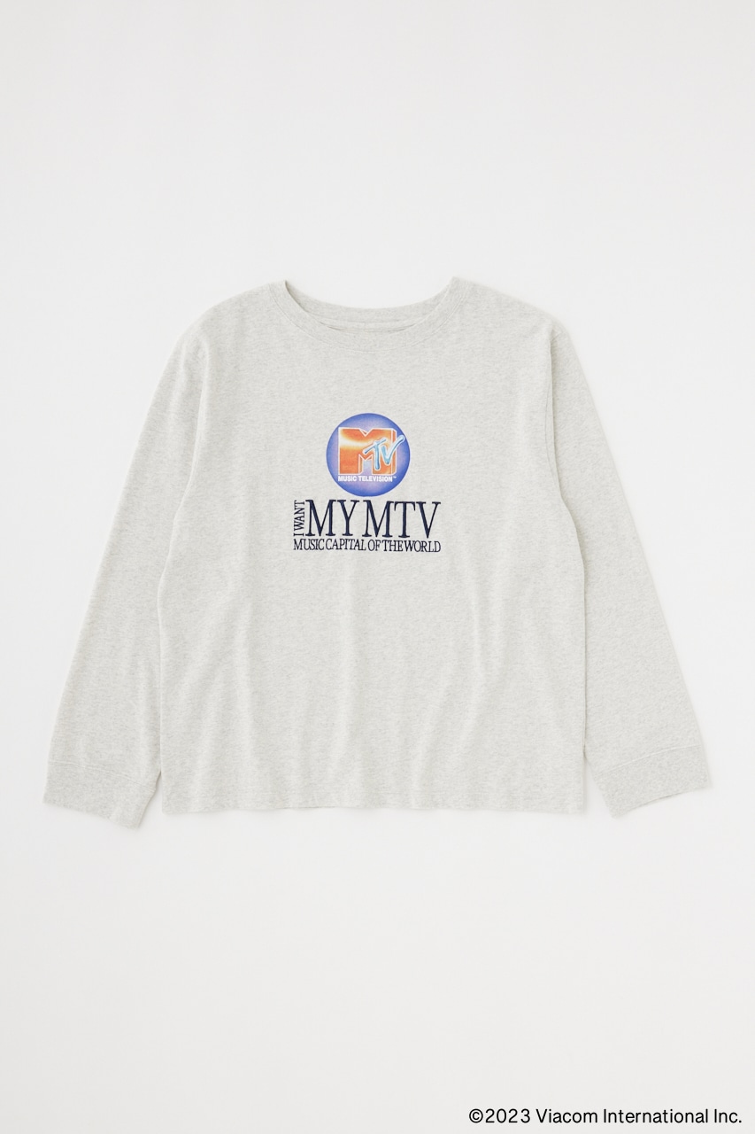 MTV LONG SLEEVE Tシャツ T.GRY FREE