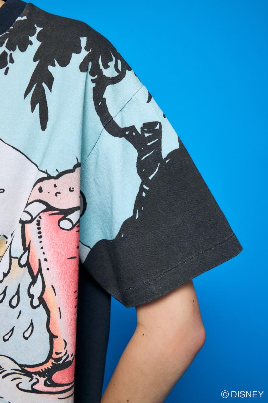 MD RETRO BIG Tシャツ / MICKEY BLK FREE