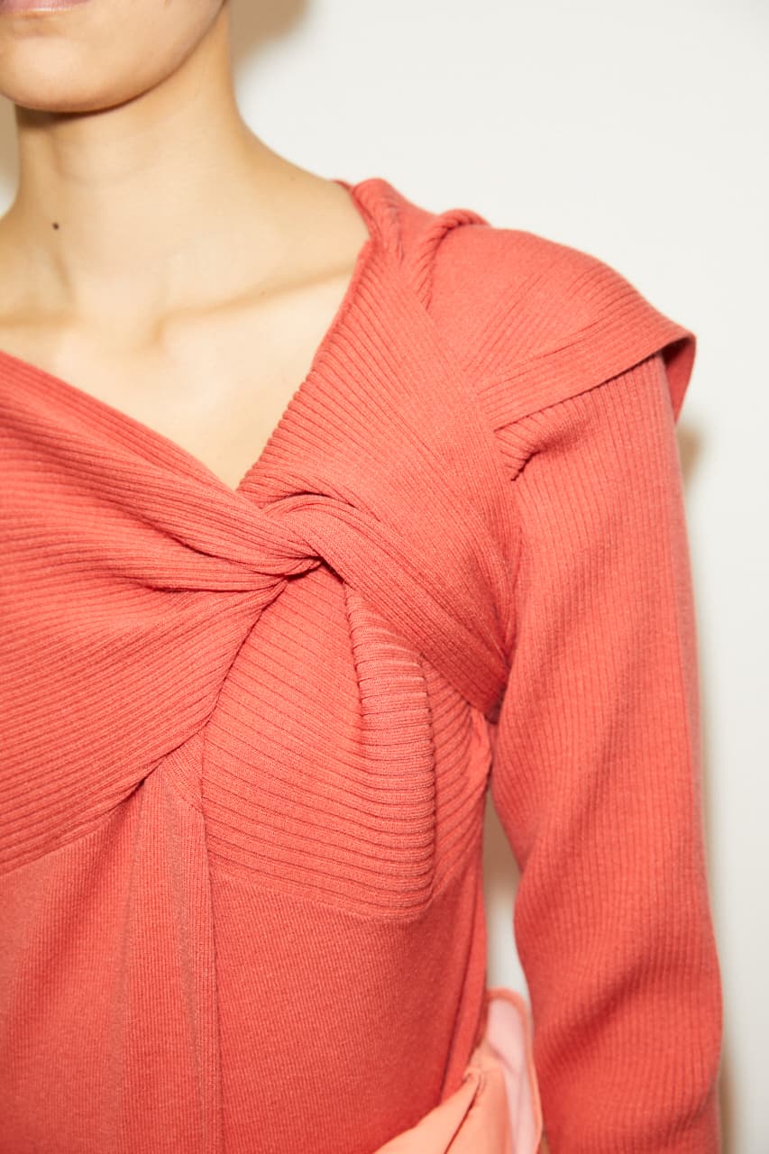 THROW by SLY 【THROW】NECK 2WAY HG トップス (ニット ) SHEL'TTER WEBSTORE