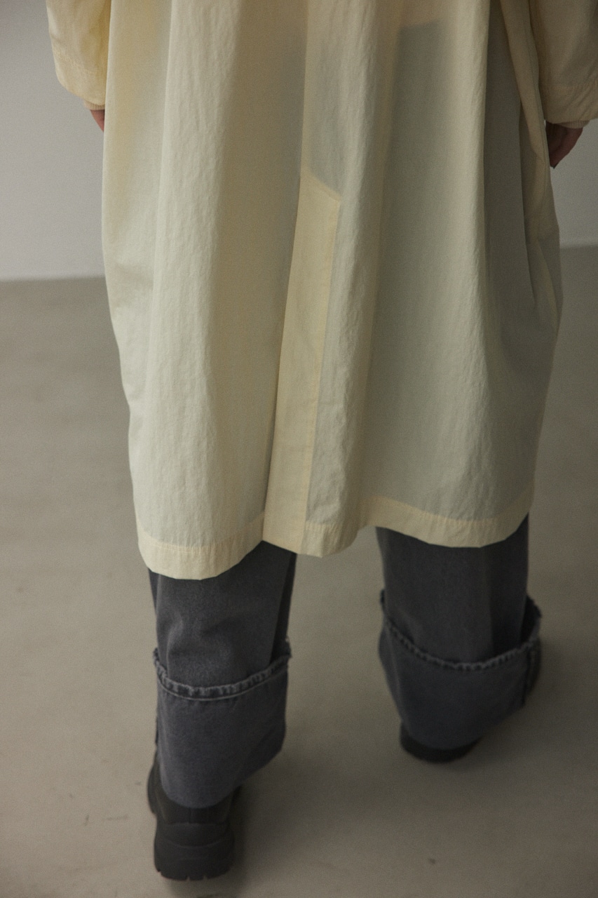 soutien collar coat WHT FREE