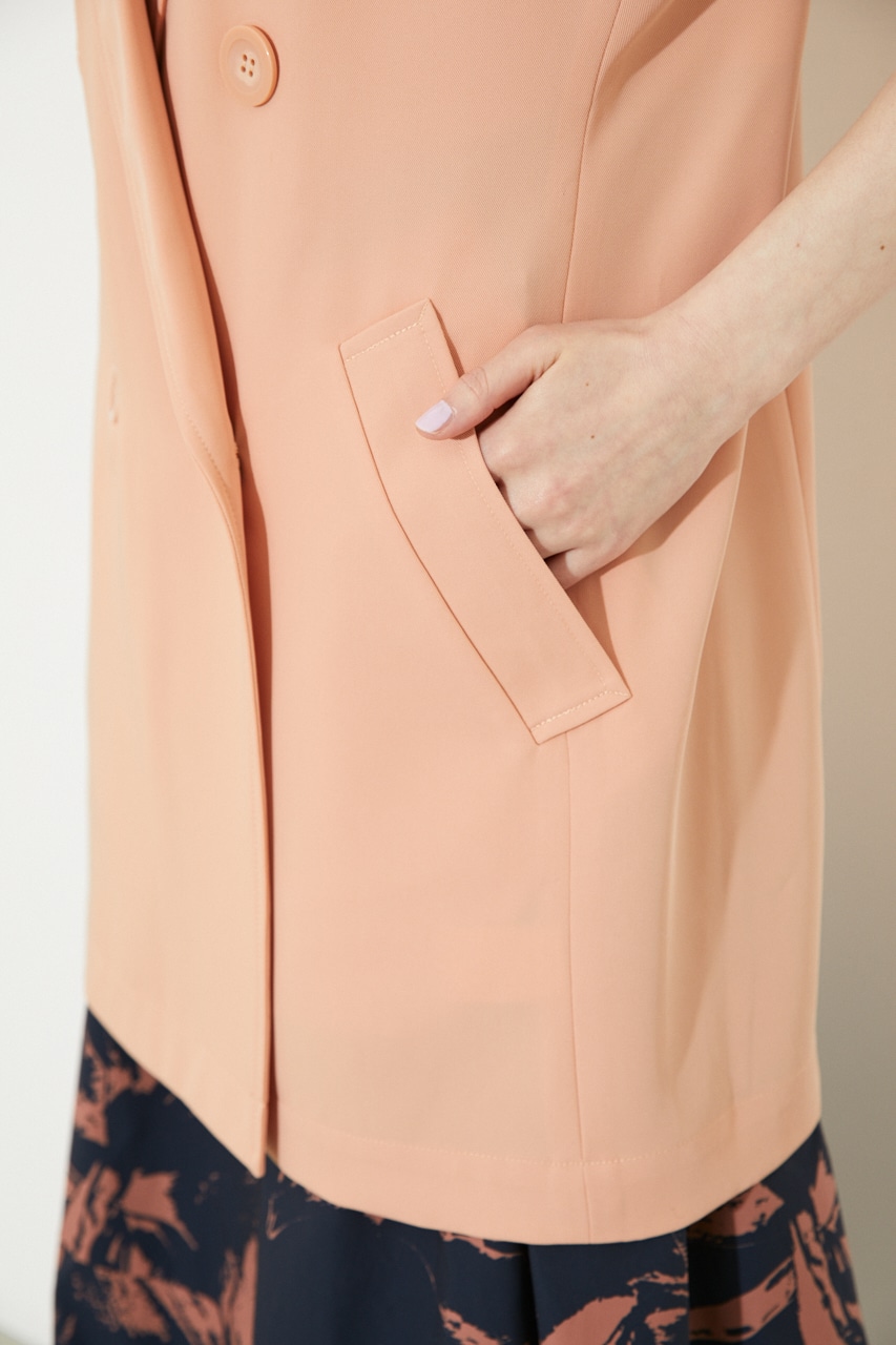 Wテーラードジレ Free L Org ベスト バロックジャパンリミテッド 公式通販サイト Shel Tter Web Store シェルターウェブストア