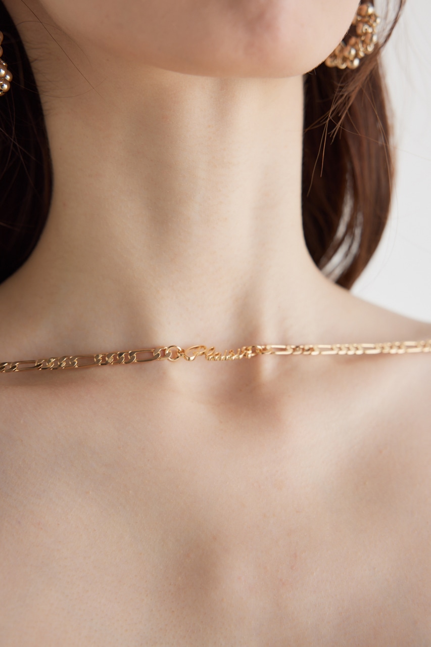 2WAYチェーンマーメイドKnit OP BLK FREE