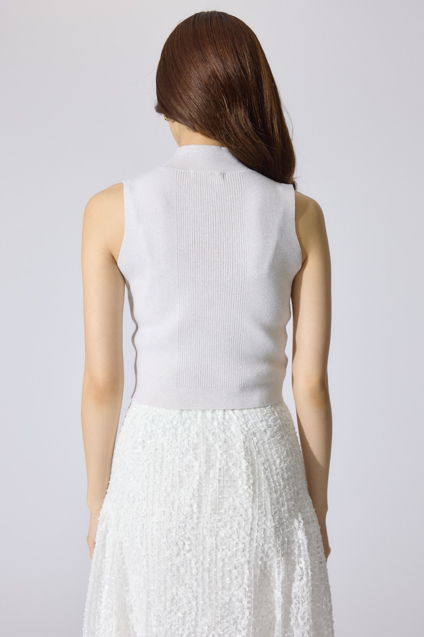 ウォッシャブルリブタンクトップ IVOY S