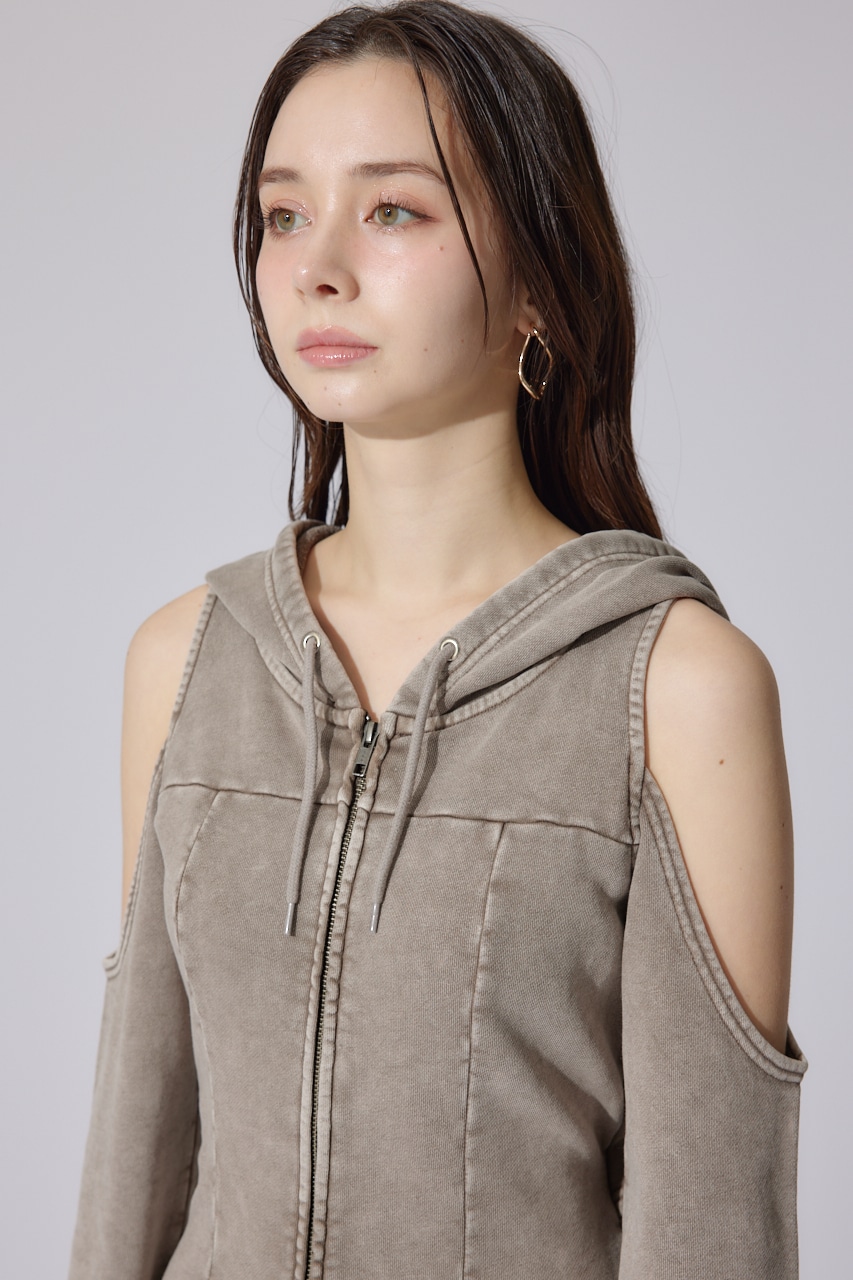 フードマーメイドワンピース BRN FREE