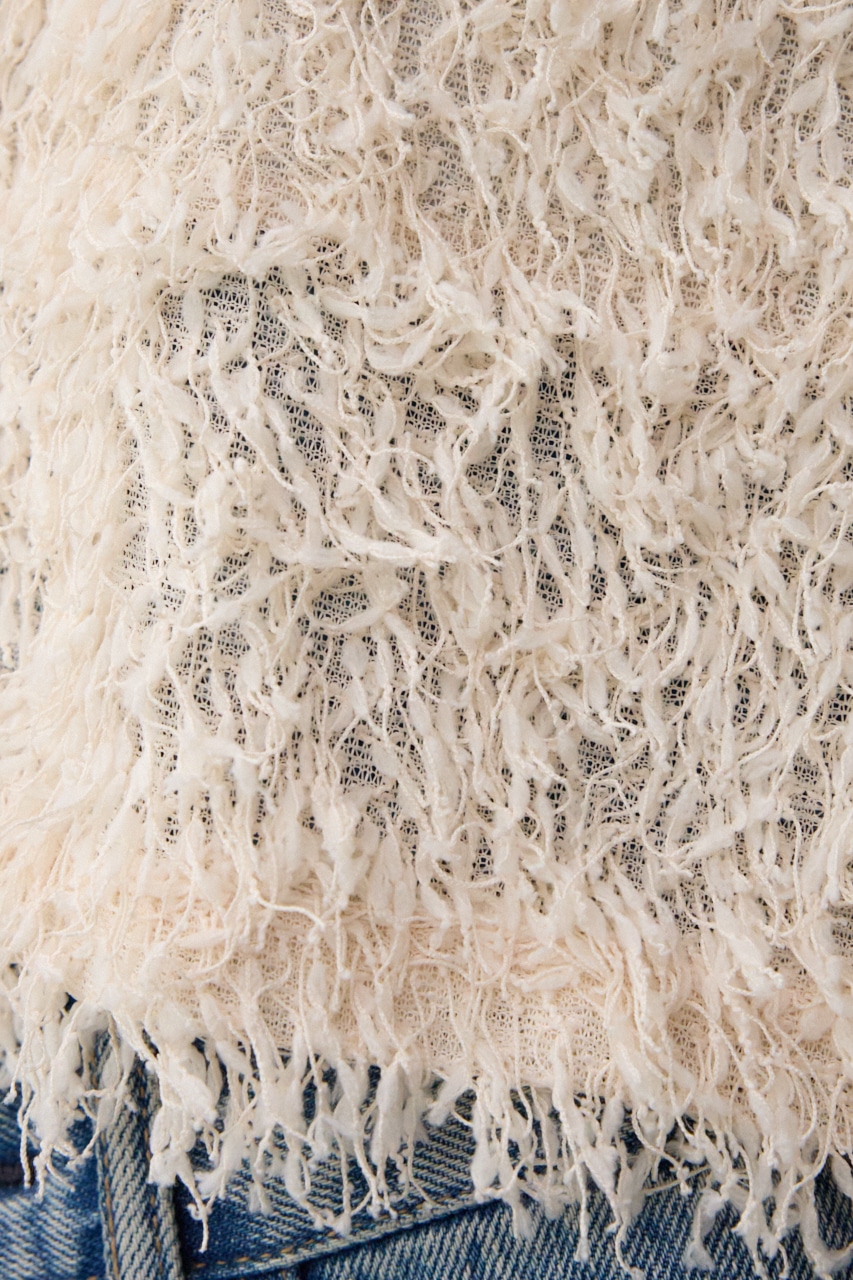 フェザーVネックベスト IVOY FREE