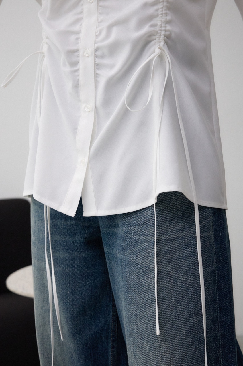 フロントシャーリングシャツ IVOY FREE