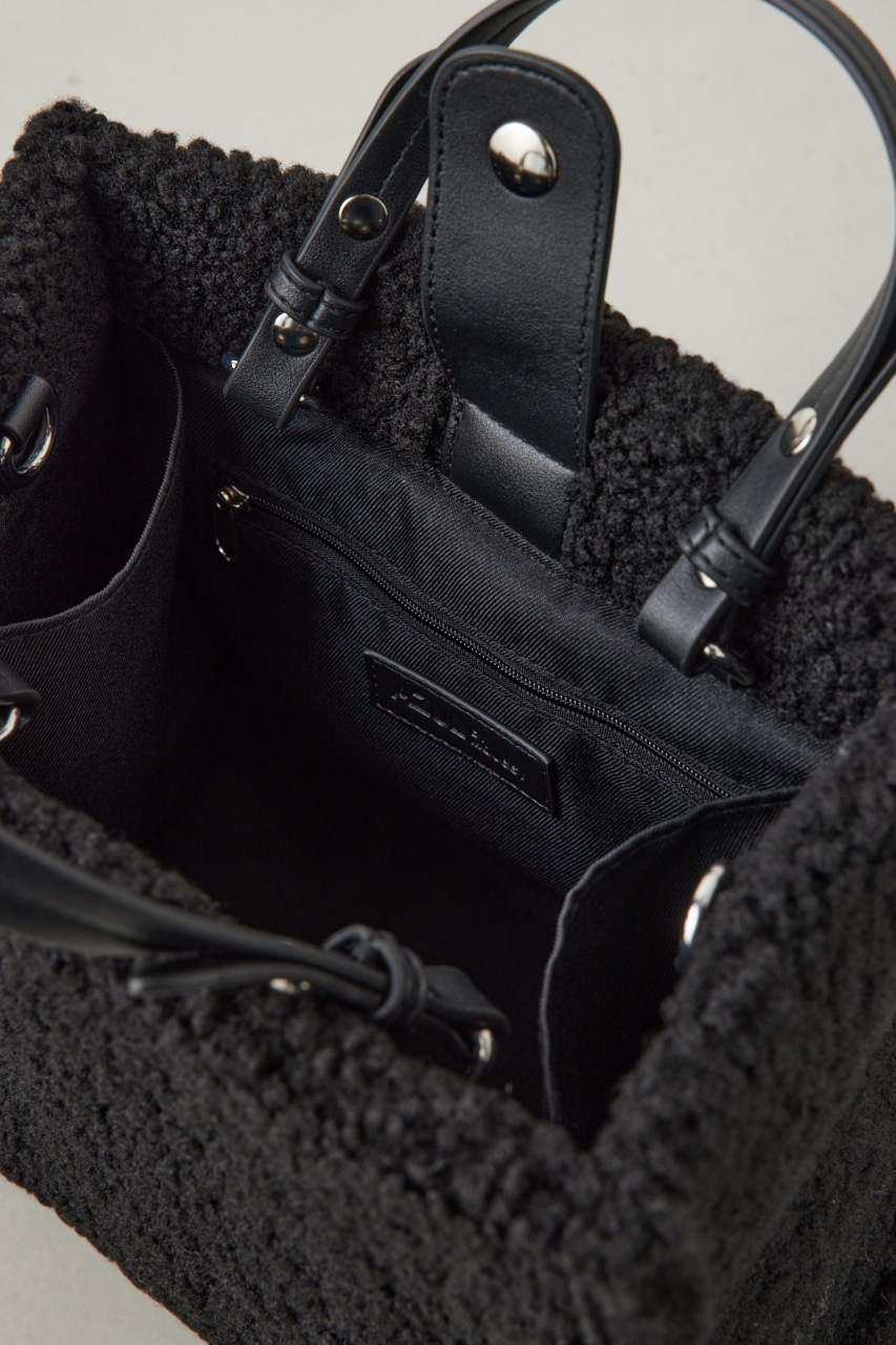 AZUL BY MOUSSY | ナローハンドルボアミニトートバッグ (すべて