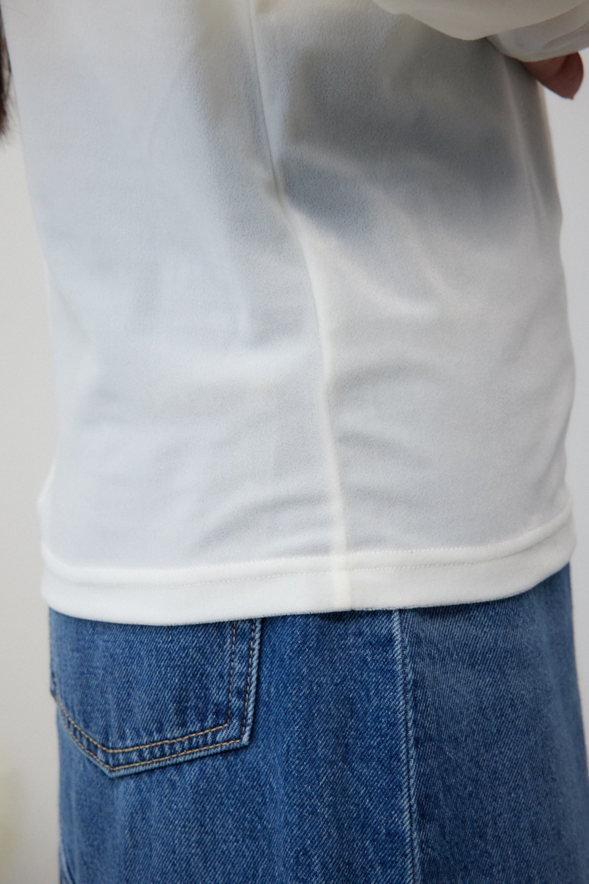 ベロアカットトップス IVOY FREE