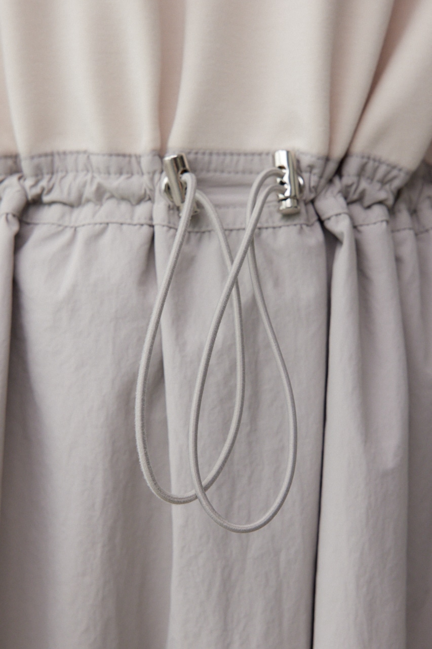 ナイロンスカートドッキングワンピース IVOY FREE