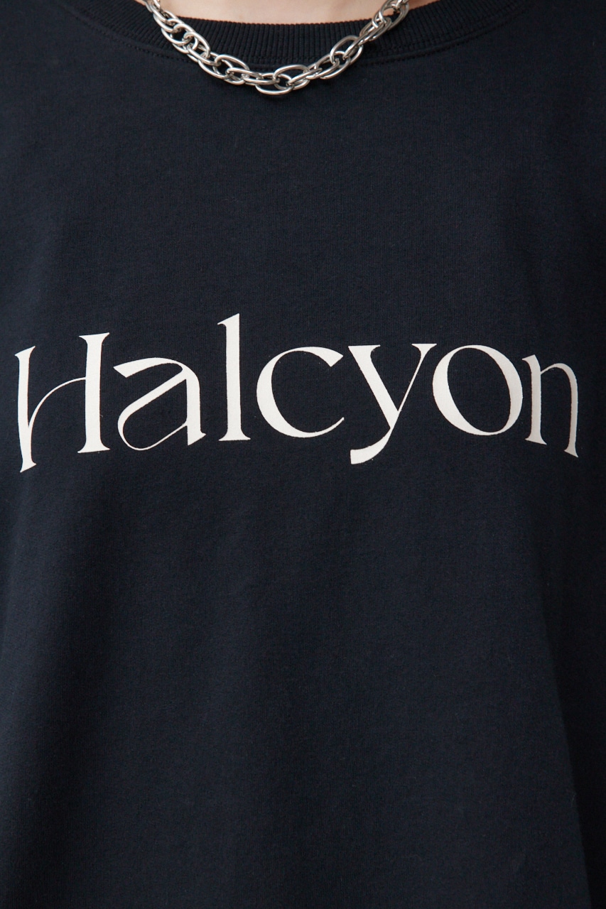 プリントウラケプルオーバー BLK FREE