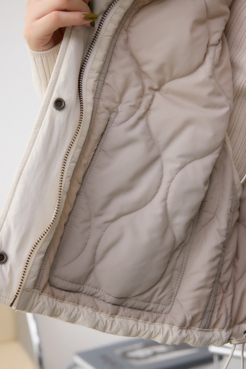 キルティングコンパクトベスト IVOY FREE