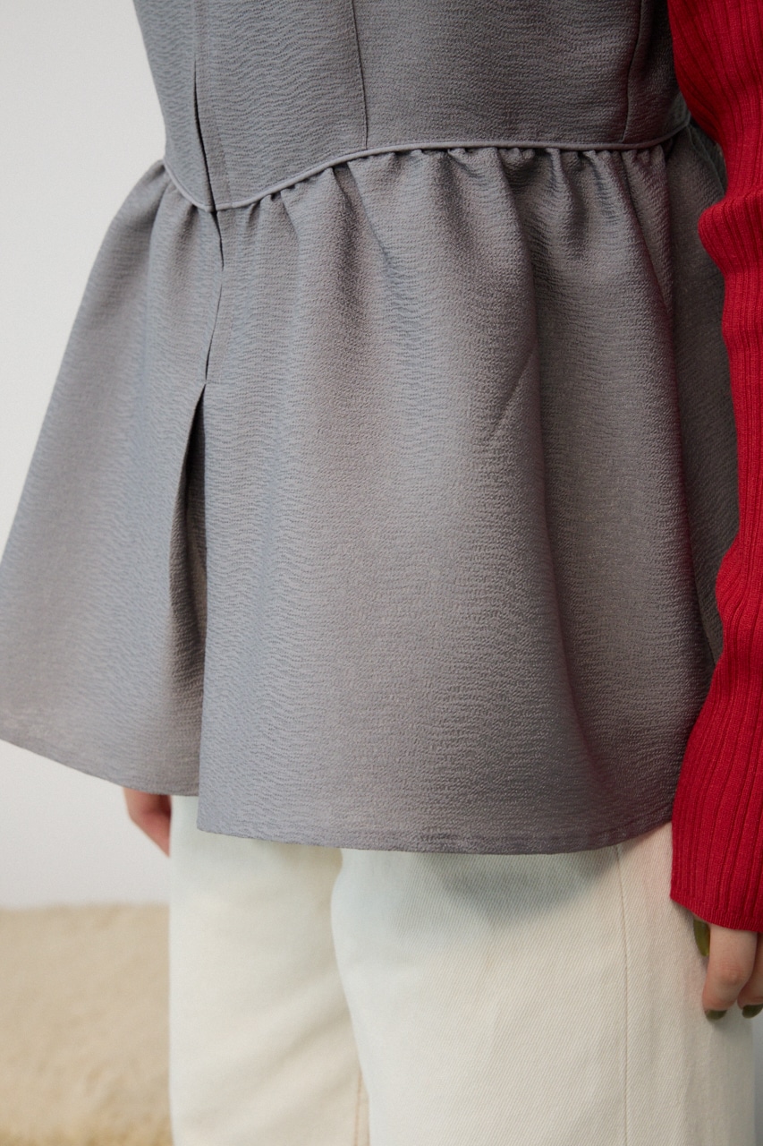 ジャガードフレアキャミ GRY FREE