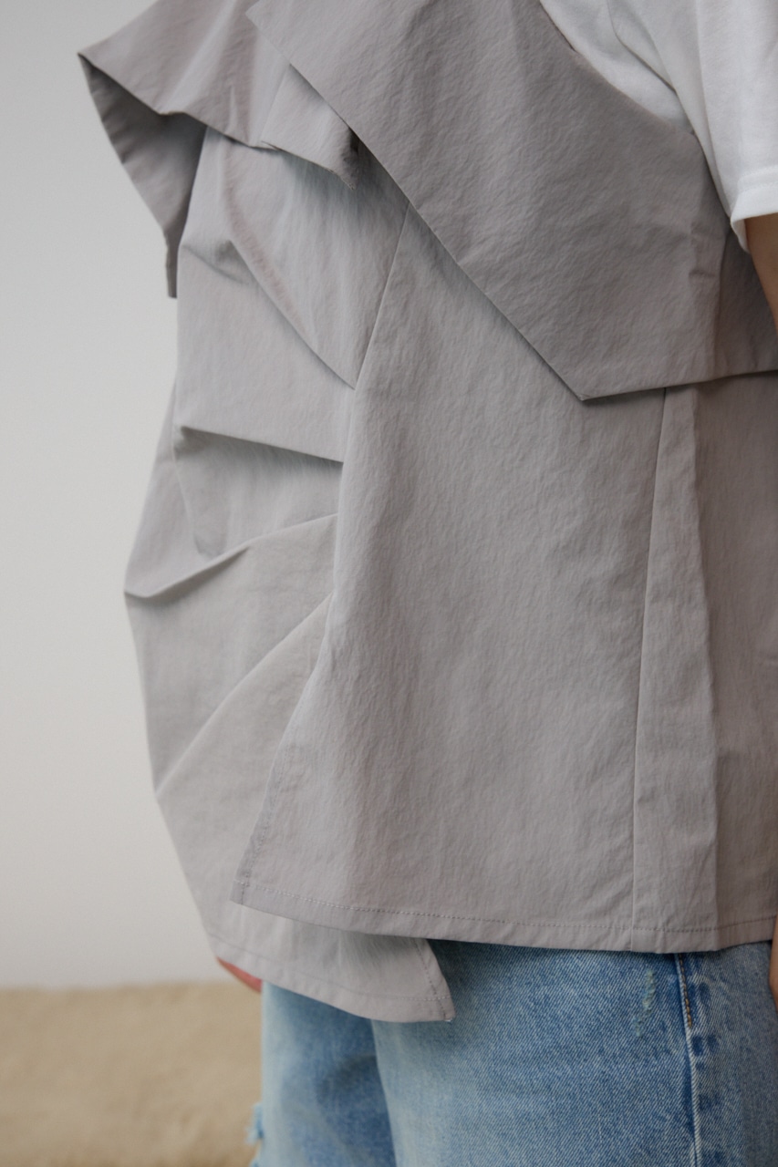 ビスチェドッキングトップス GRY S