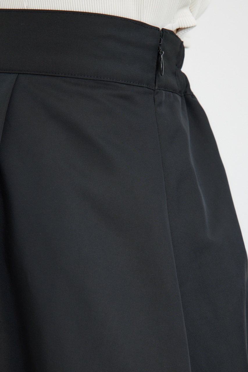 MACHATT ブラック フレアスカート STYLEMIXER | タックフレアスカート (スカート(ロング) ) |SHEL