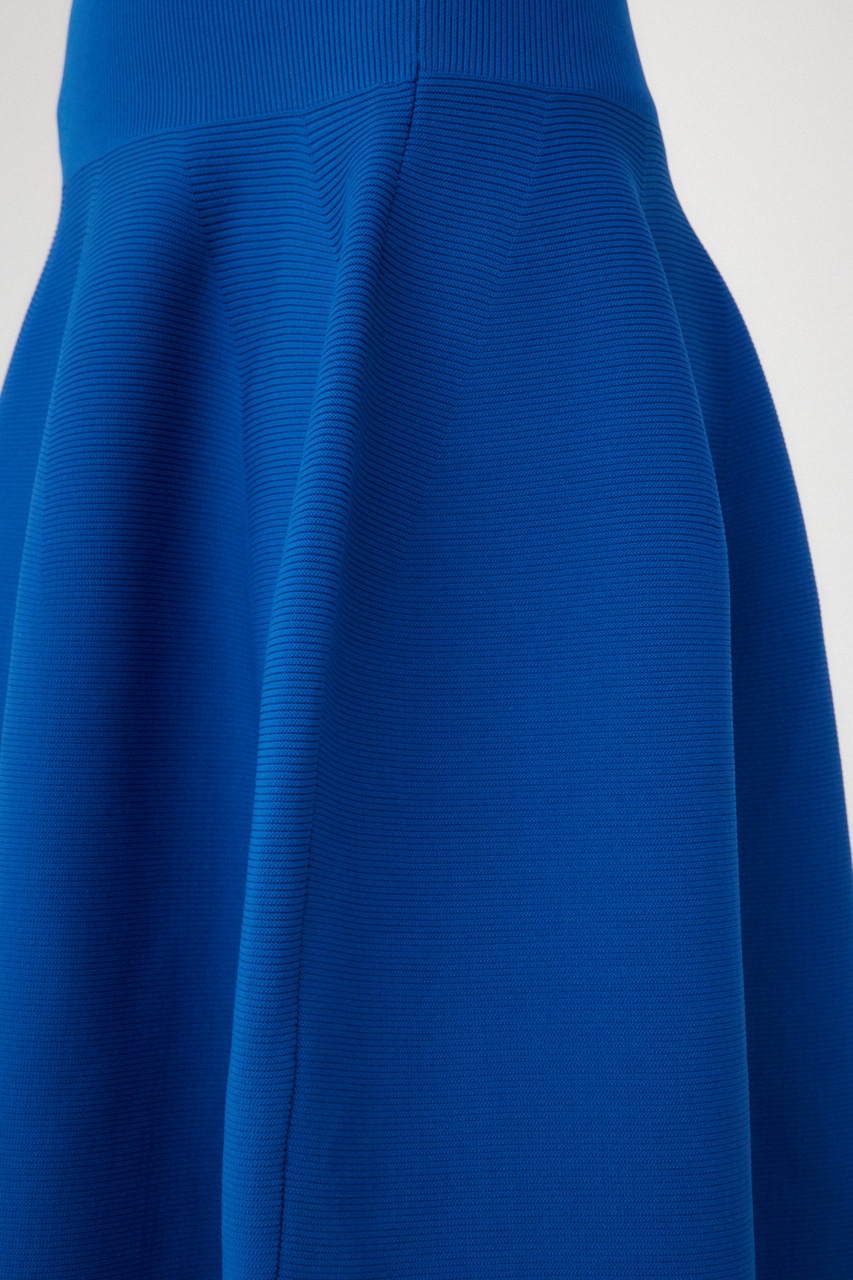 【PLUS】コクーンフォルム2WAYスカート BLU M