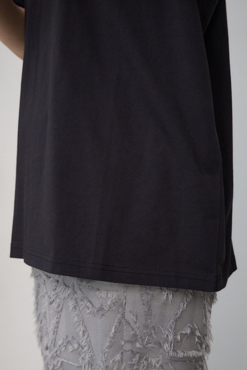 アソートロゴカラーTシャツ BLK M