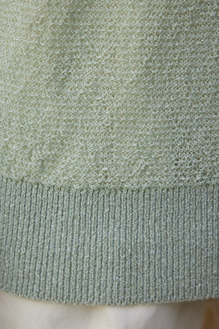 シアーグリッタールーズニット MINT FREE