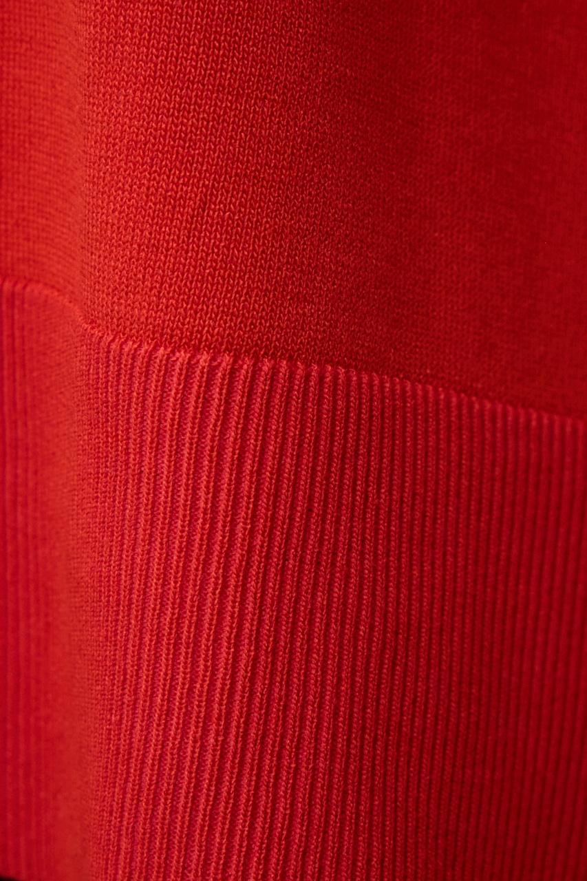 ワイドルーズニット RED FREE