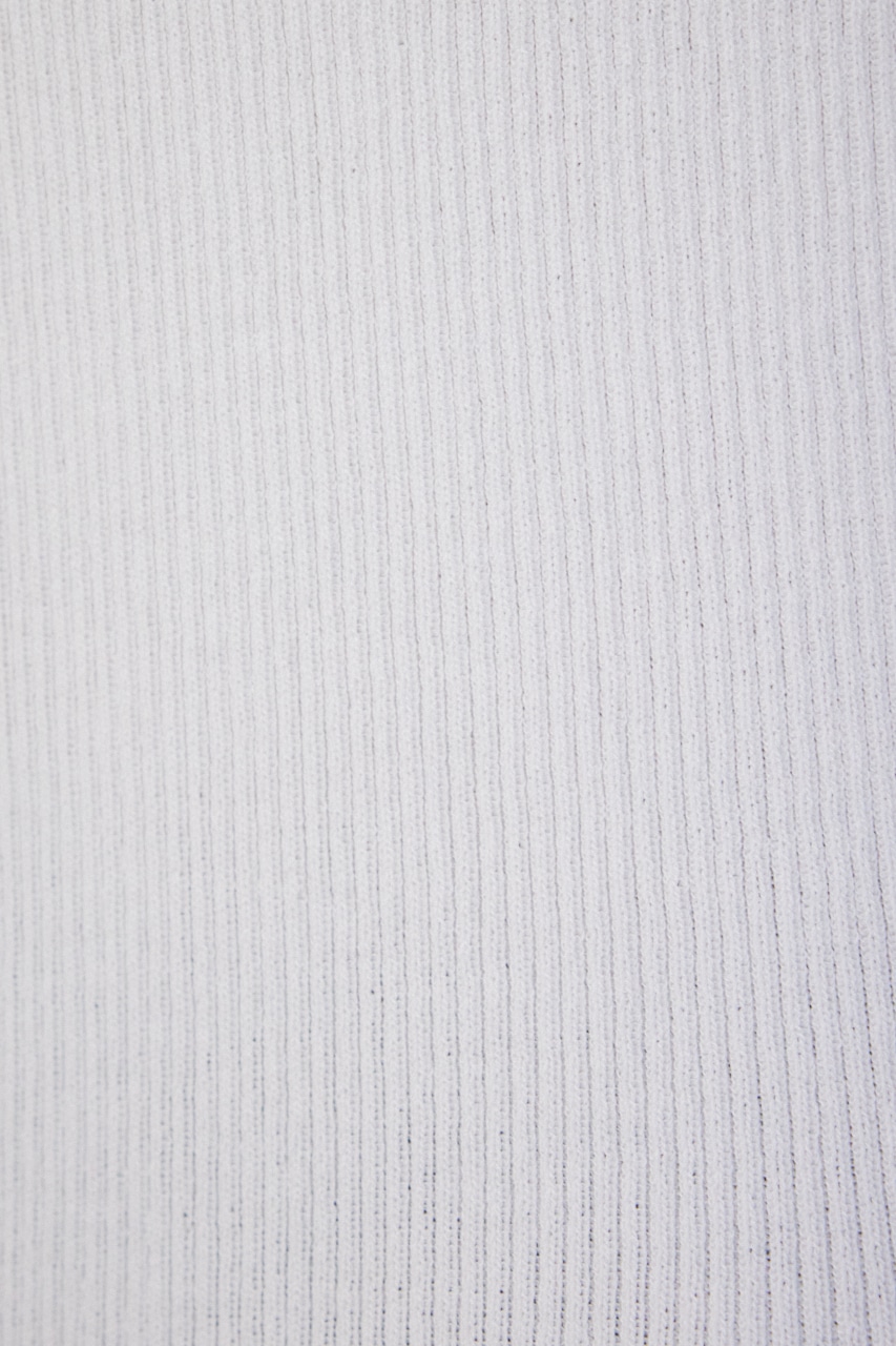 【PLUS】パッド付きニットタンク O/WHT FREE