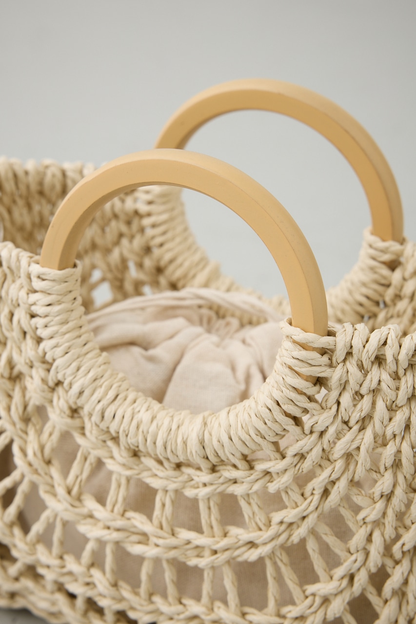 編み込みショルダーバッグ IVOY FREE