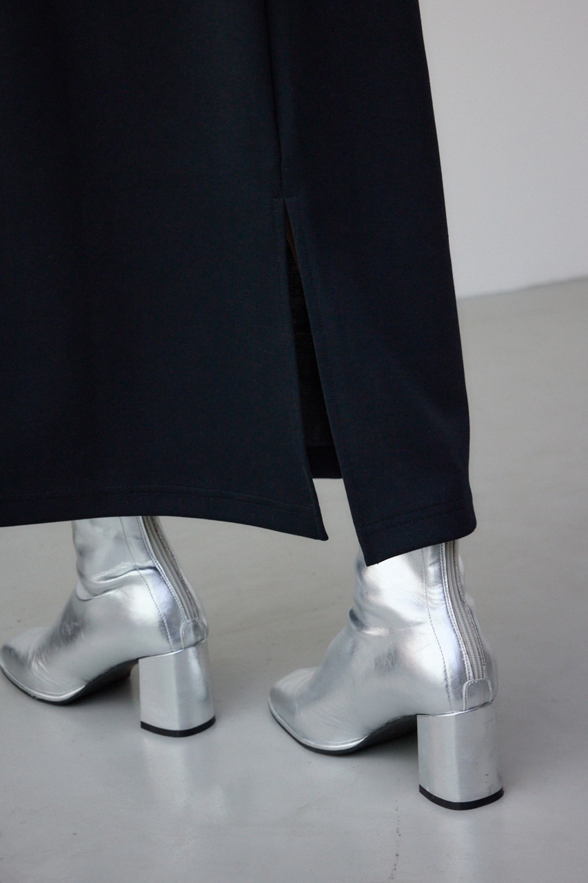 リラックスポンチスカート BLK FREE