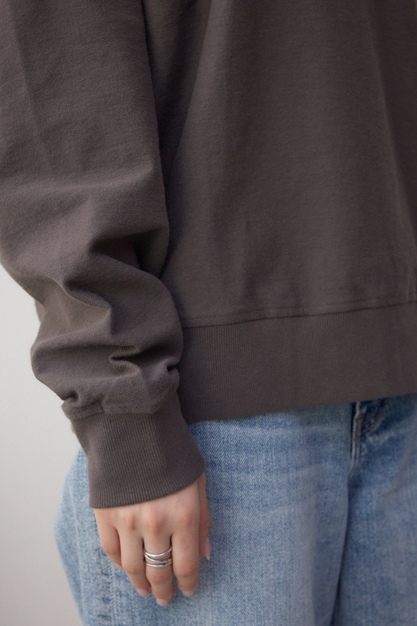 ミニウラケプリントトップス C.GRY FREE