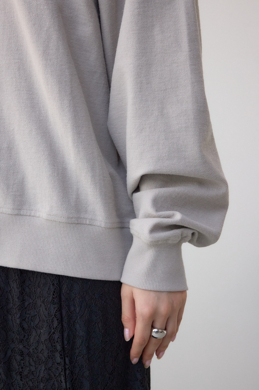 ミニウラケプリントトップス L/GRY FREE