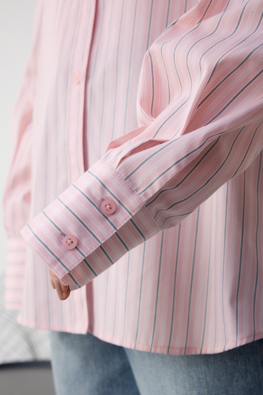 3WAYデザインシャツ 柄PNK FREE